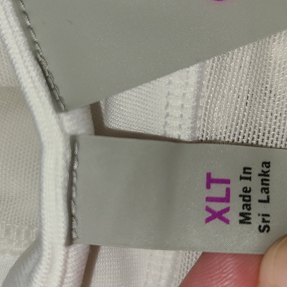 Athleta Turbo Charge White Racer Back Tank Top - Picture 4 of 6